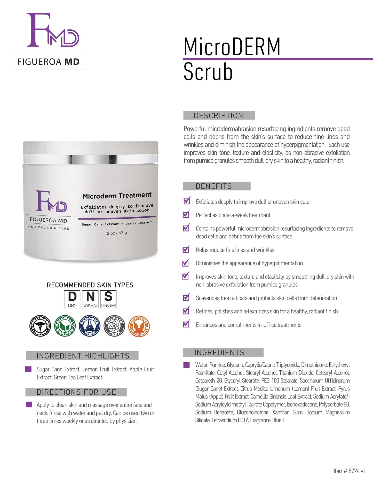 Microderm Treatment