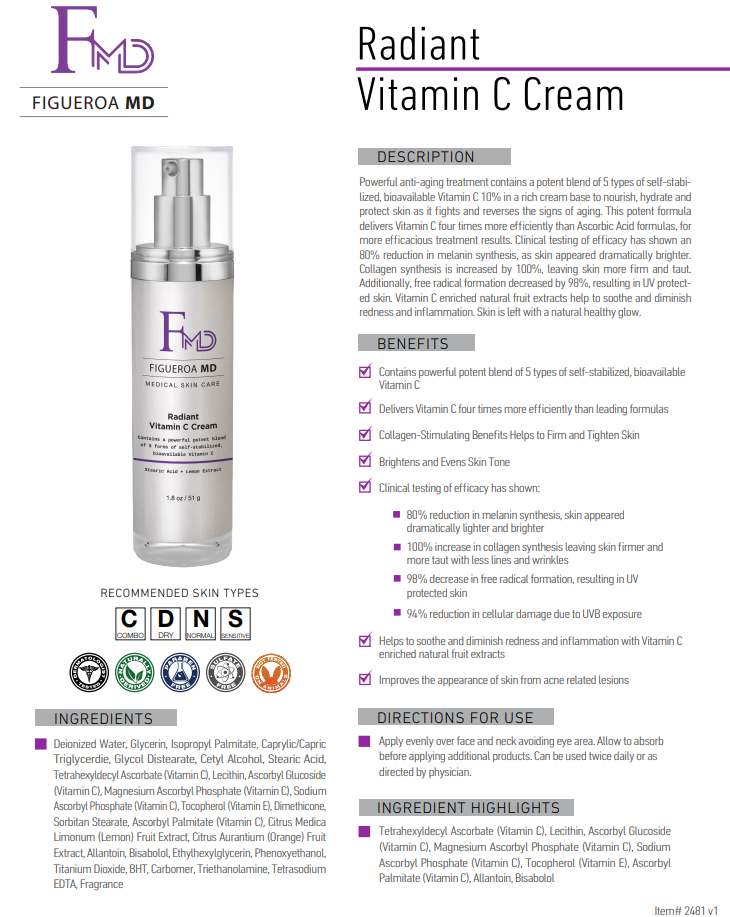 Radiant Vitamin C Cream