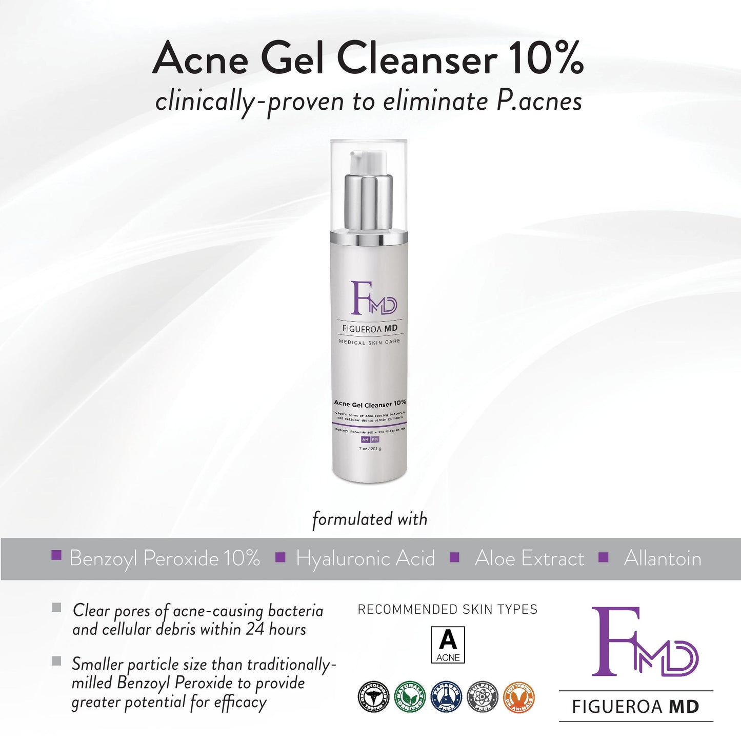Acne Gel Cleanser 10%