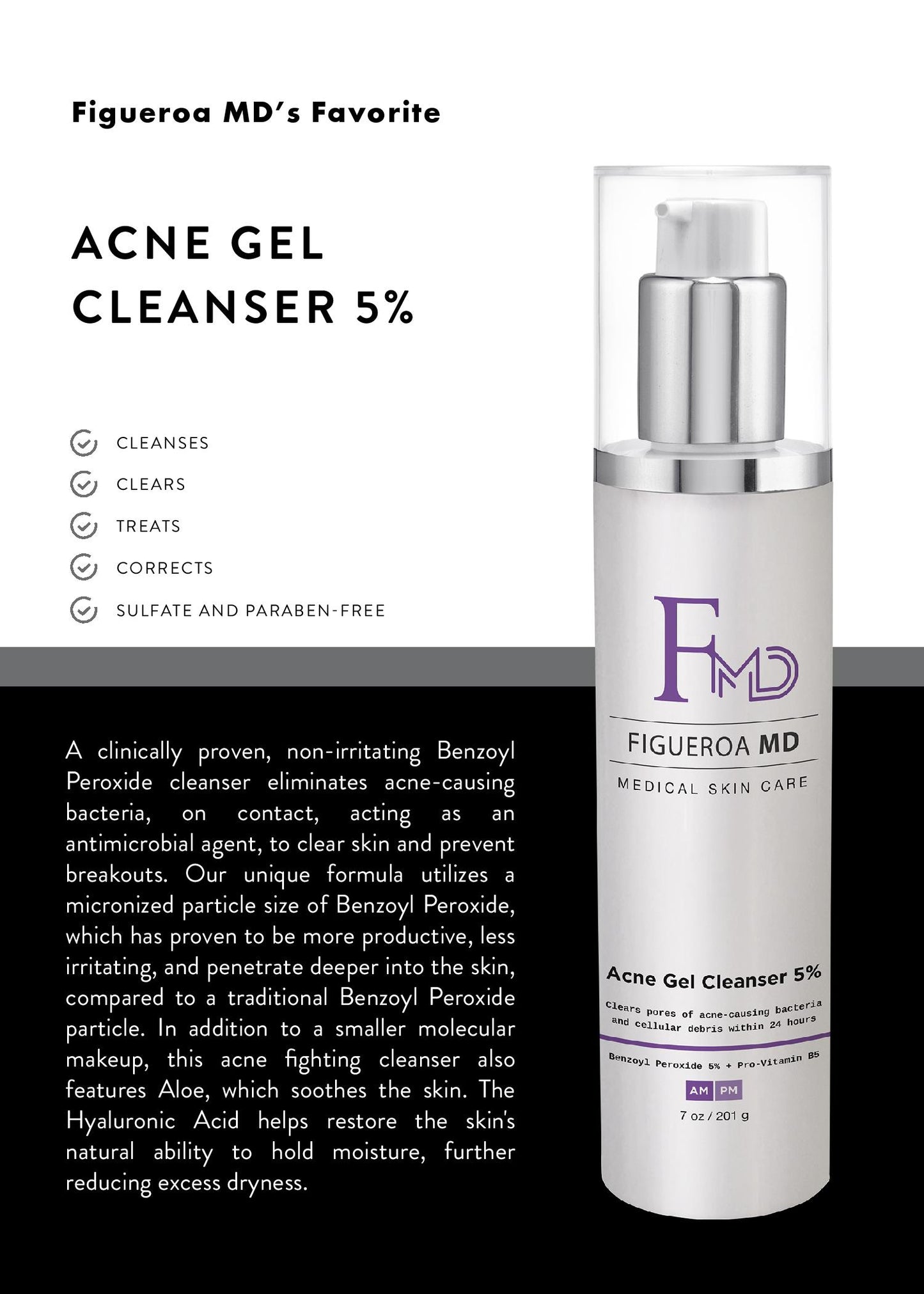 Acne Gel Cleanser 5%