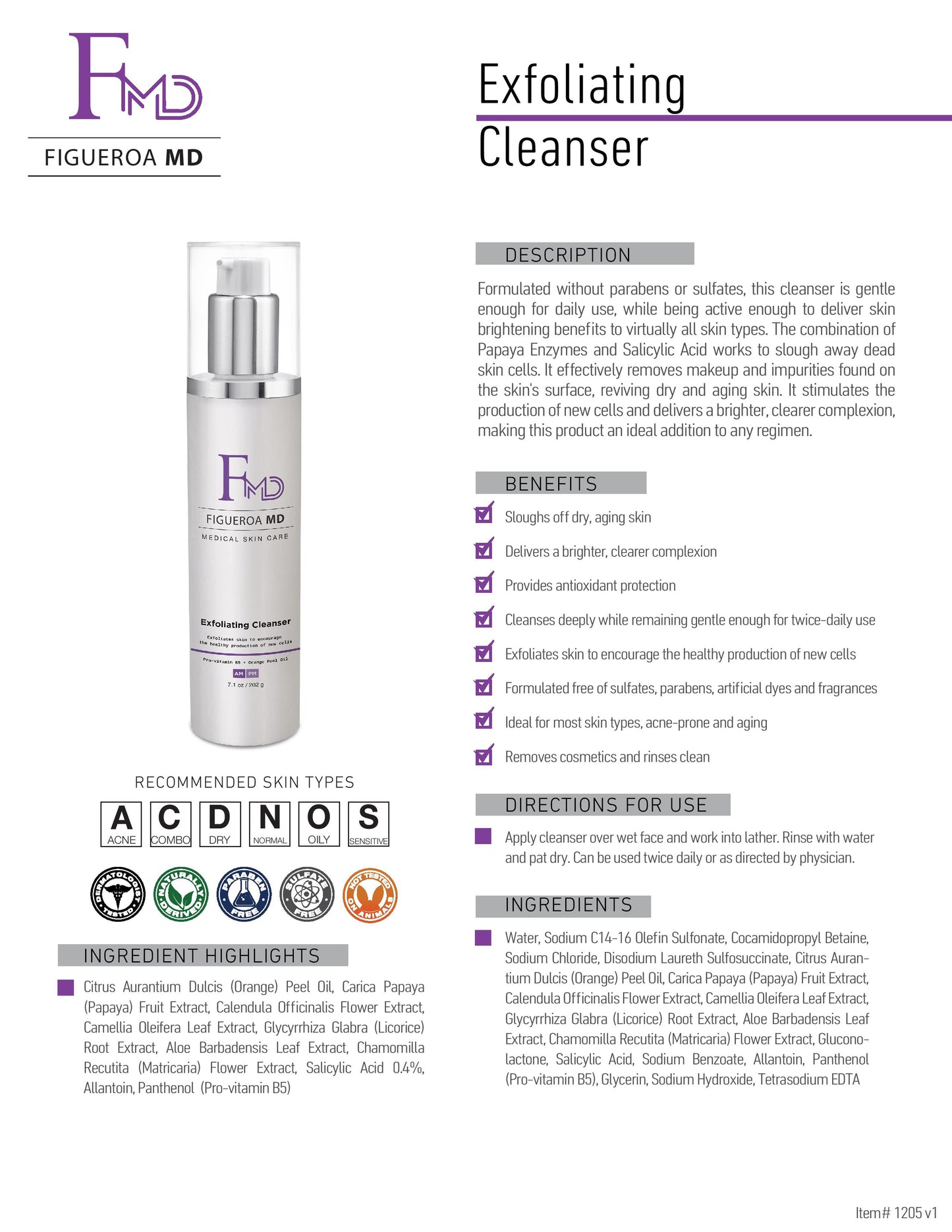 Exfoliating Cleanser