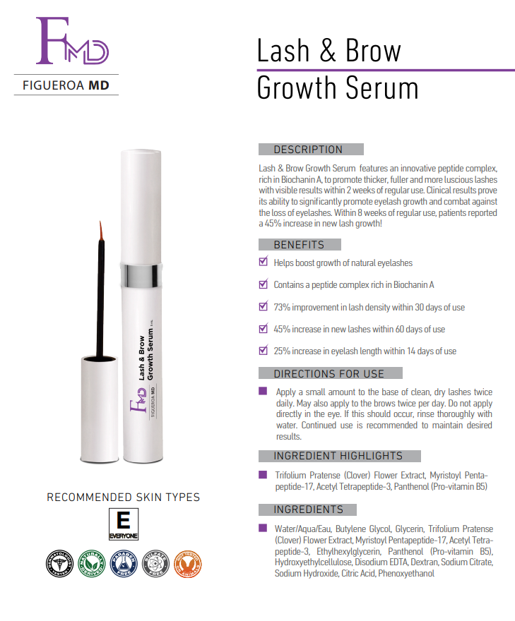 Lash & Brow Growth Serum