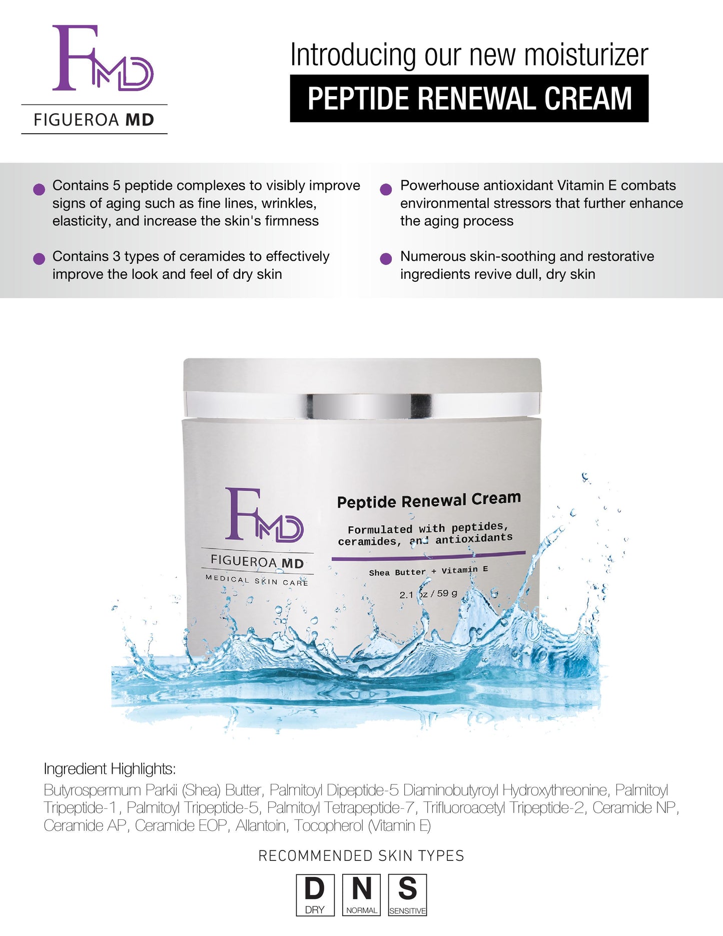 Peptide Renewal Cream