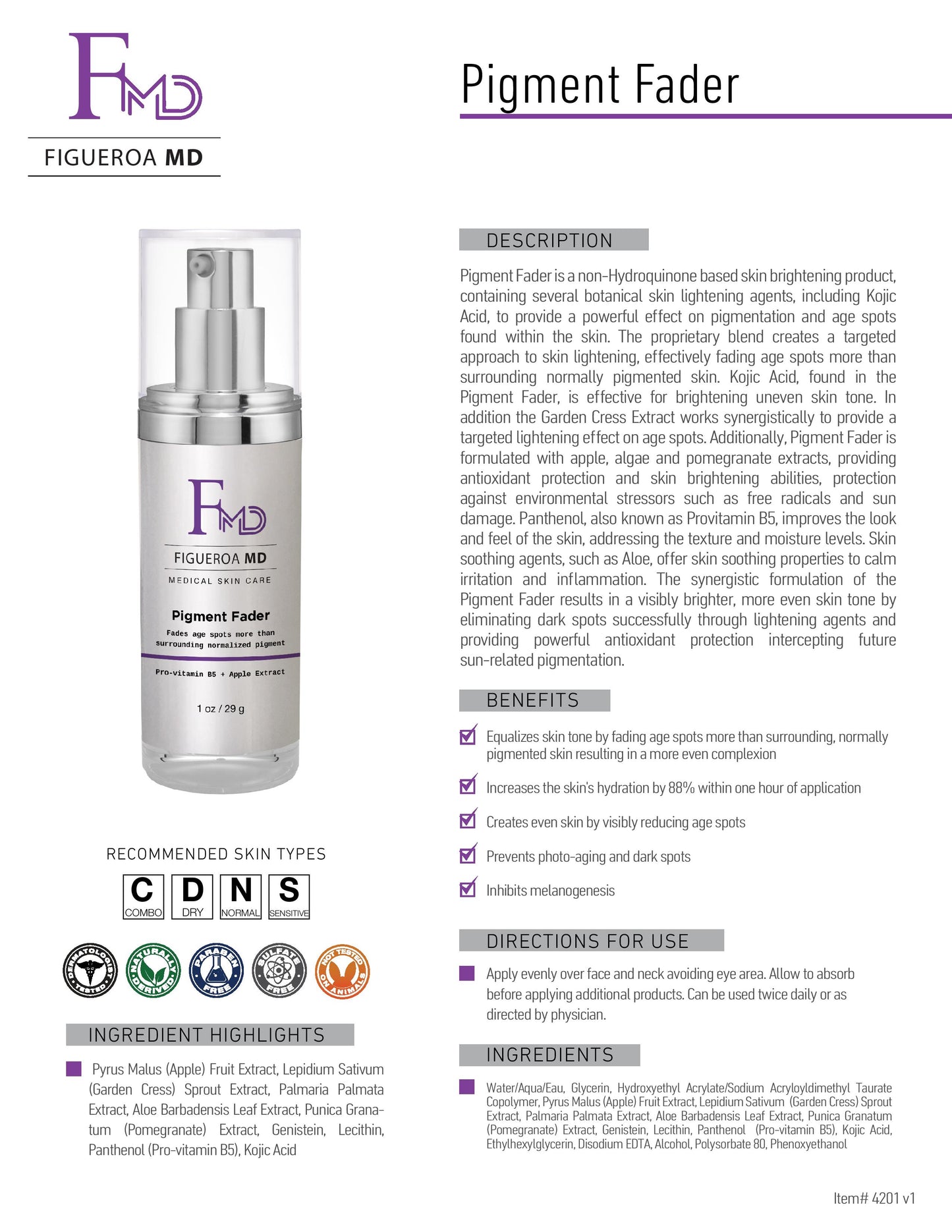 Pigment Fader