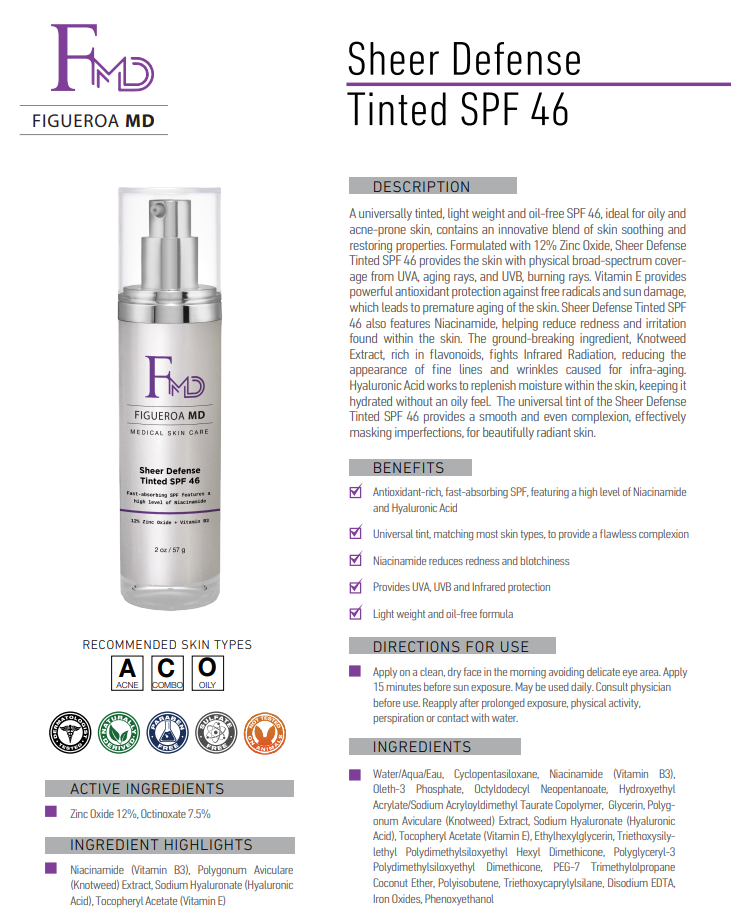 Sheer Defense Tinted SPF 46